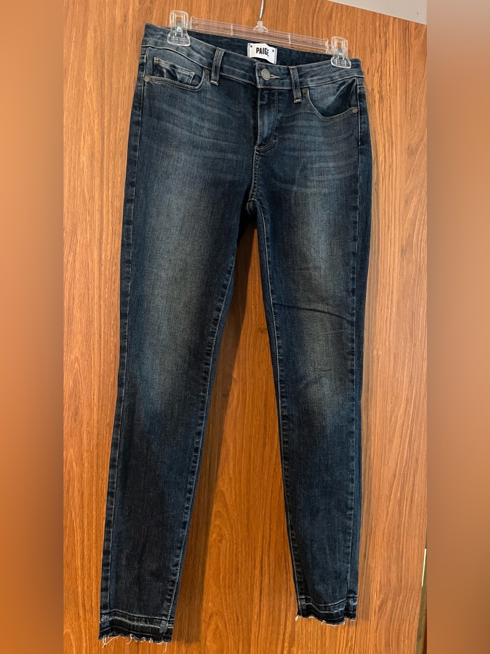 PAIGE Dark Indigo Skinny Jeans